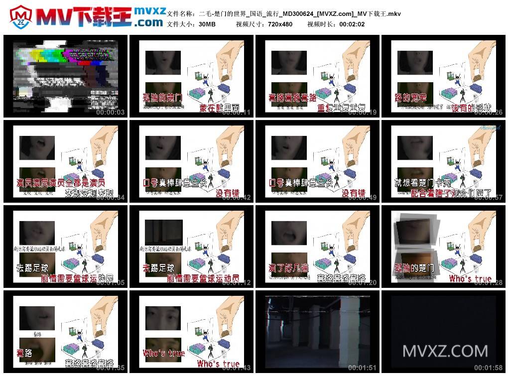 二毛-楚门的世界_国语_流行_MD300624
